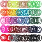 low price best quality 200PCS Small Hair Ties,No Crease Baby