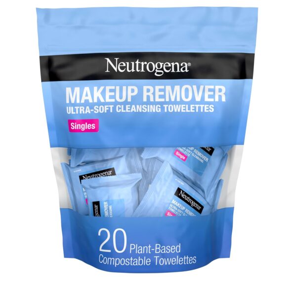best Beauty & Personal Care products   Neutrogena Makeup Remover Wipes Singles, Individually Wrapped Face Wipes, Daily Facial Cleanser Towelettes, Gently Removes Oil & Makeup, Alcohol-Free Makeup Wipes, 20 ct  - best  Beauty care  in best baby specials