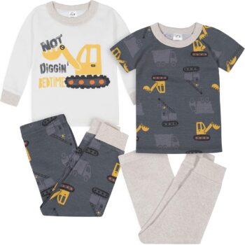 best boy baby dress kids Clothing Gerber Baby Boys' Toddler Snug Fit 4-Piece Pajama Set  - best price boy baby dress   in best baby specials