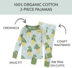 best boy baby dress kids Clothing HonestBaby 2-Piece Pajamas Sleepwear