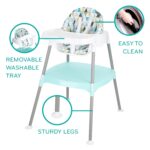 Best chair Evenflo 4-in-1 Eat & Grow Convertible High Chair,