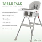 Best chair Portable 2-in-1 Tabletalk High Chair, Convertible Compact High