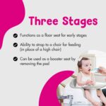 Best chair Bumbo 3-in-1 Baby Multi Seat Booster w/ Feeding