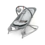 best  baby Bouncers for baby Summer Infant 2-in-1 Bouncer & Rocker Duo (Heather Gray) Convenient and Portable Rocker and Bouncer for Babies Includes Soft Toys and Soothing Vibrations  - best price baby  Bouncers in best baby specials