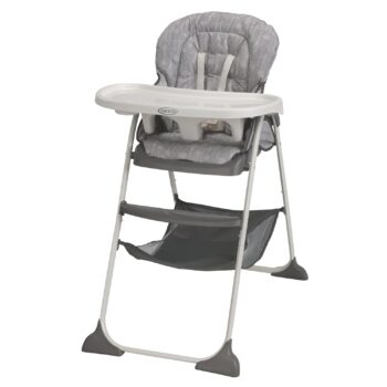 Best chair  Graco Slim Snacker High Chair, Ultra Compact High Chair, Whisk  - best price baby   moms chair for baby in best baby specials