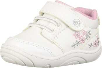 Stride Rite Baby Girls Sr Taye 2.0 Sneaker, Pink, 5 Toddler US best price baby shoes in best baby specials