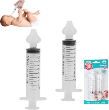 baby health products very helpful  Nasal Irrigator for Baby,Syringe Nasal Irrigator,10ml Nasal Irrigator Portable Infant Nose Cleaner Nose Aspirator for Baby Fast All Natural Relief-Nasal Irrigation/Nasal Spray/Nasal Hygiene (2 PCS)   in best baby specials