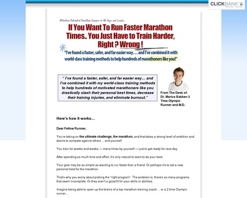 best Marathon Training Plan 100 Day Program Olympian