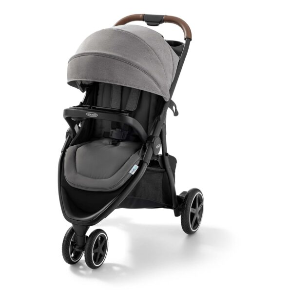 best Strollers  for baby Graco Outpace LX All-Terrain 3-Wheel Baby Stroller, Cohen €” Compatible for Travel System, Easy One-Hand Fold, in-Seat Suspension for Comfortable Ride, Never-Flat Rubber Tires  - best price baby Strollers  in best baby specials