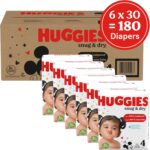best Strollers for baby Huggies Size 4 Diapers, Snug &