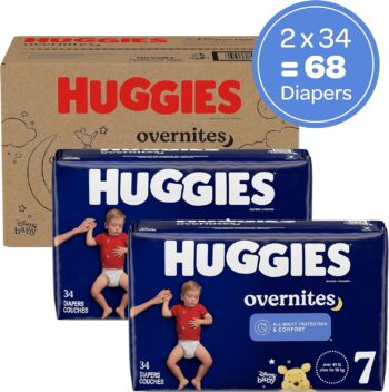 best Strollers for baby Huggies Size 7 Overnites Baby Diapers Overnight Diapers Size 7 41 lbs 68 Ct 2 Packs of 34 best price baby Strollers in best baby specials