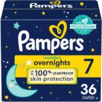 best Strollers  for baby Pampers Overnight Diapers - Swaddlers Overnights - Size 7, 36 Count, Disposable Baby Diaper, Night Time Leak and Skin Protection  - best price baby Strollers  in best baby specials