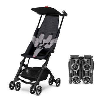 best Strollers  for baby gb Pockit Air All Terrain Ultra Compact Lightweight Travel Stroller with Breathable Fabric in Velvet Black  - best price baby Strollers  in best baby specials