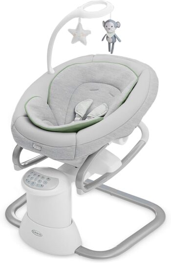 best baby Activity & Entertainment products   Graco Soothe My Way with Removable Rocker, Madden - Versatile Baby Swing & Portable Rocker  -  baby  in best baby specials