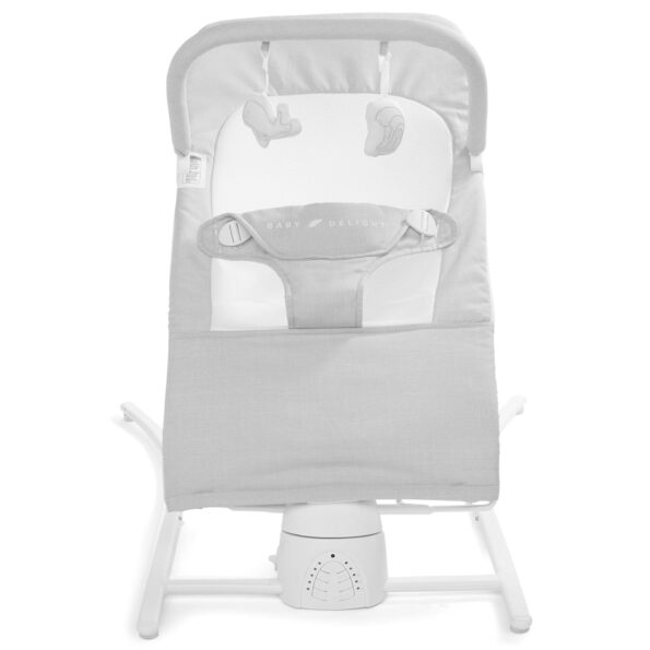 best  baby Bouncers for baby Baby Delight Alpine Wave Deluxe Portable Bouncer | Automated Motion Baby Bouncer | Infants 0 – 6 Months | Driftwood Grey  - best price baby  Bouncers in best baby specials