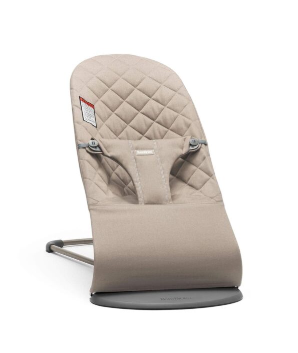 best  baby Bouncers for baby BabyBjörn Bouncer Bliss, Sand Gray, Woven, Classic Quilt | 2-in-1 Adjustable Baby Bouncer Seat and Toddler Chair, Newborn to Toddler (8-29 lbs), 4 Positions, Lightweight & Portable  - best price baby  Bouncers in best baby specials