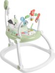 best  baby Bouncers for baby Fisher-Price Baby Bouncer SpaceSaver Jumperoo Musical Activity Center with Lights Sounds & Developmental Toys, Puppy Perfection  - best price baby  Bouncers in best baby specials