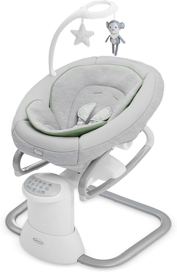 best  baby Bouncers for baby Graco Soothe My Way with Removable Rocker, Madden - Versatile Baby Swing & Portable Rocker  - best price baby  Bouncers in best baby specials