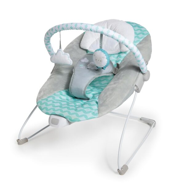 best  baby Bouncers for baby Ingenuity Ity Bouncity Bounce Vibrating Deluxe Baby Bouncer Seat, 0-6 Months Up to 20 lbs (Goji)  - best price baby  Bouncers in best baby specials