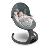 best  baby Bouncers for baby Portable 5 Speed Baby Rocker with Music, Remote Control, and Touch Screen for Infants - Suitable for 0-9 Months, 5-20 lbs, Gray (CR010A-1-GREY)  - best price baby  Bouncers in best baby specials