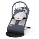 best  baby Bouncers for baby Portable Baby Bouncer Seat for Infants, 0-18 Months, 3 Modes of Use with Rocker & Stationary Options, Ergonomic Infant Chair with Hanging Toys – Grey  - best price baby  Bouncers in best baby specials