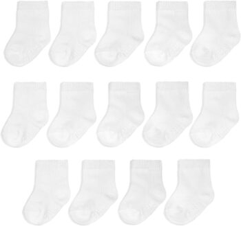 best boy baby dress kids Clothing Fruit of the Loom Baby 14-Pack Grow & Fit Flex Zones Cotton Stretch Socks - Unisex, Girls, Boys  - best price boy baby dress   in best baby specials