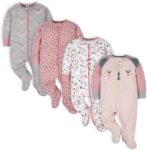 best dress for girl baby Gerber Baby Girls’ 4 Pack