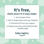 best gift for baby Amazon Baby Registry Welcome Box –