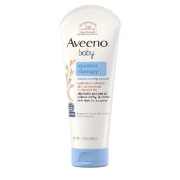 best price   Aveeno Baby Eczema Therapy Moisturizing Cream, Natural Colloidal Oatmeal & Vitamin B5, Moisturizes & Relieves Dry, Itchy, Irritated Skin, Paraben & Steroid & Fragrance Free, 7.3 Oz   in best baby specials  store