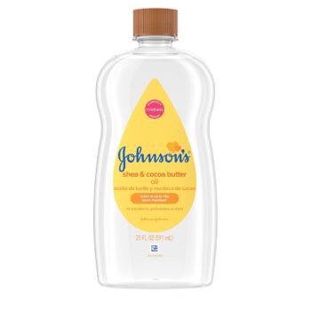 best price   Johnson's Baby Oil, Mineral Oil Enriched with Shea & Cocoa Butter to Prevent Moisture Loss, Hypoallergenic, 20 fl. oz   in best baby specials  store