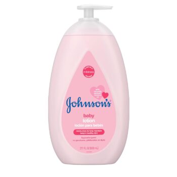 best price   Johnson's Moisturizing Mild Pink Baby Lotion with Coconut Oil for Delicate Baby Skin, Paraben-, Phthalate- & Dye-Free, Hypoallergenic & Dermatologist-Tested, Baby Skin Care, 27.1 Fl. Oz   in best baby specials  store