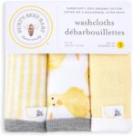 best price baby Bathing Burt’s Bees Baby Infant Washcloths, 100%