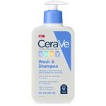 best price baby Bathing   CeraVe Baby Wash & Shampoo, Fragrance, Paraben, & Sulfate Free Shampoo for Tear-Free Baby Bath Time, 8 Ounce   in best baby specials