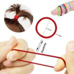 low price best quality 200PCS Small Hair Ties,No Crease Baby