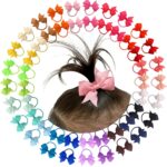 low price best quality    Baby Hair Ties with Bows,50pcs 2inch Baby Hair Bows Durable Rubber Bands Ponytail Holders Toddler Essential Hair Accessories for Infants Baby Girls in Pairs   in best baby specials