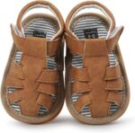 Baby Girl Boy Sandals, Premium Soft Anti-Slip Sole Infant Baby Sandals Summer Casual Beach Shoes Bowknot Princess Dress Flats Prewalker First Walker Shoes best price baby shoes in best baby specials