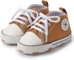 KIDSUN Unisex Baby Boy Girl Canvas Sneaker Soft Sole Infant