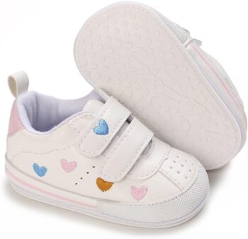 Clowora Baby Boys Girls Shoes Non-Slip Rubber Sole Sneakers Infant First Walking Toddler Crib Shoes Newborn Loafers Flats. best price baby shoes in best baby specials