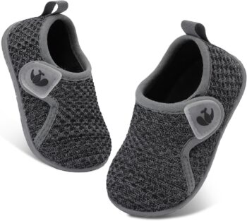 FEETCITY Baby Boys Girls First Walking Shoes Infant Sneakers Crib Shoes Breathable Lightweight Slip On Shoes best price baby shoes in best baby specials
