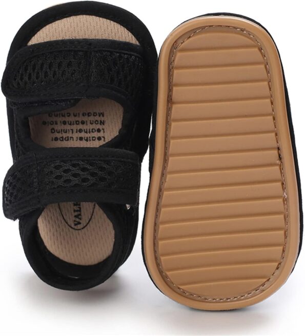RVROVIC Baby Boys Girls Sandals Premium Infant Summer Outdoor Shoes PU Lightweight Soft Anti-Slip Sole Toddler Prewalker best price baby shoes in best baby specials