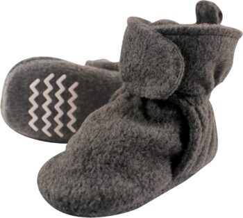 Hudson Baby Unisex-Child Cozy Fleece Booties Winter Accessory Set best price baby shoes in best baby specials 