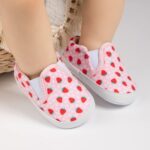 Morbido Infant Baby Boys Girls Canvas Sneaker Toddler Slip On