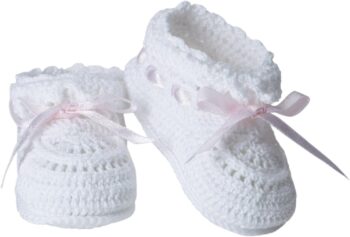 Jefferies Socks Baby-Girls Infant Hand Crochet Bootie best price baby shoes in best baby specials 